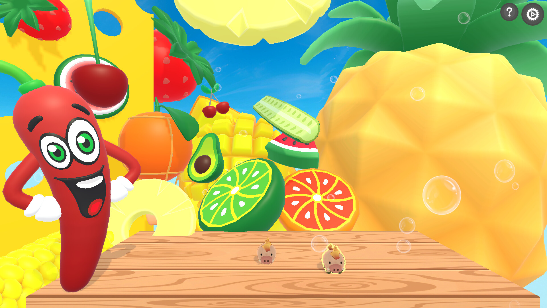 Piggy Food Run screenshot #2