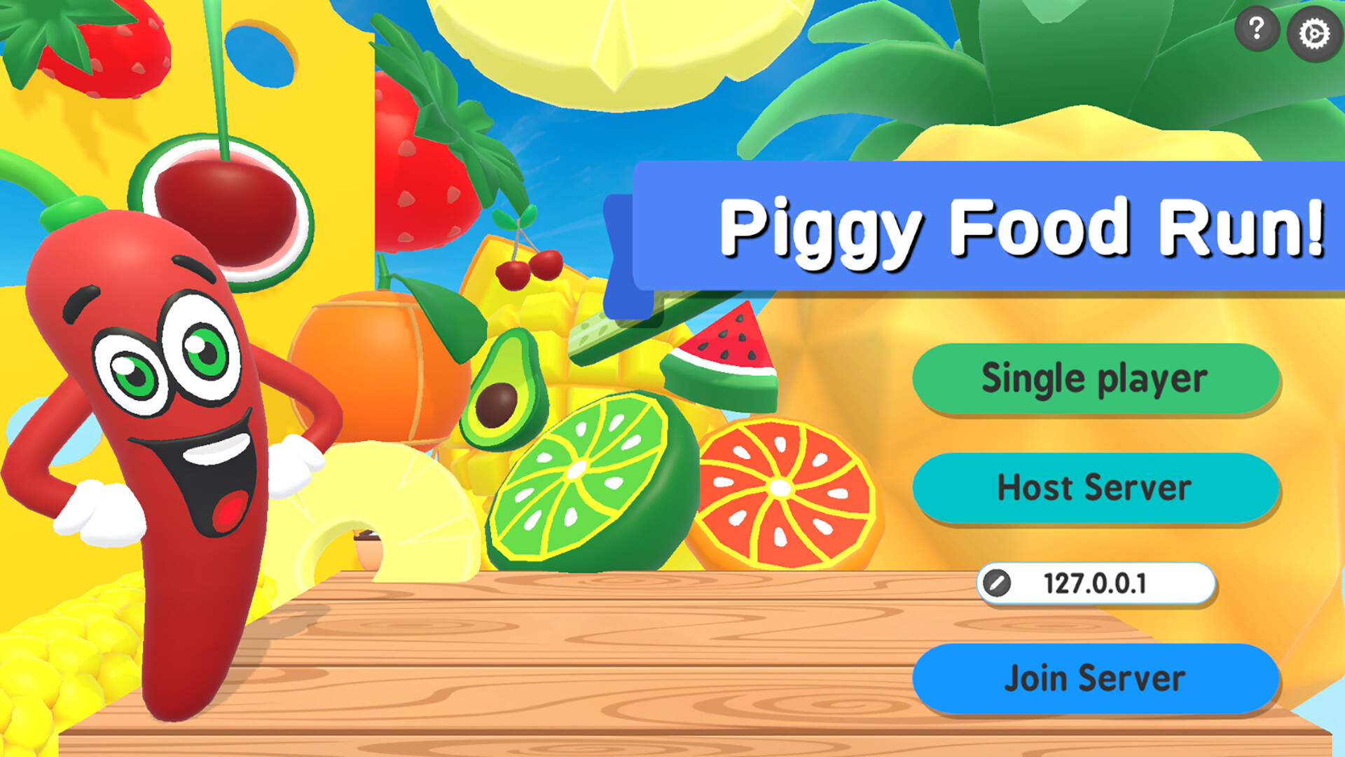Piggy Food Run screenshot #1