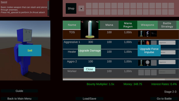 Screenshot of The Cubic and Their Supporters