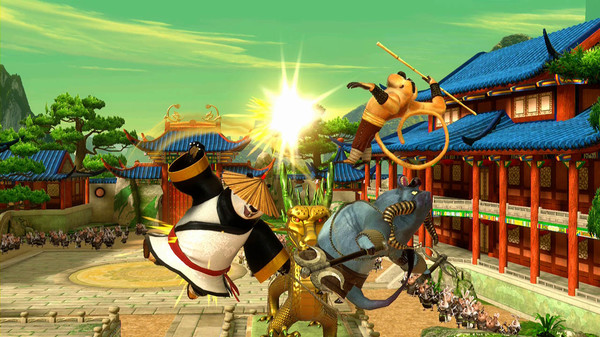 Kung Fu Panda: Warrior Po and Jombie Master Chicken