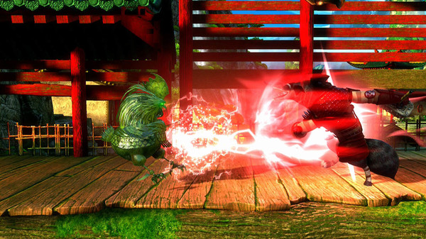 Kung Fu Panda: Warrior Po and Jombie Master Chicken