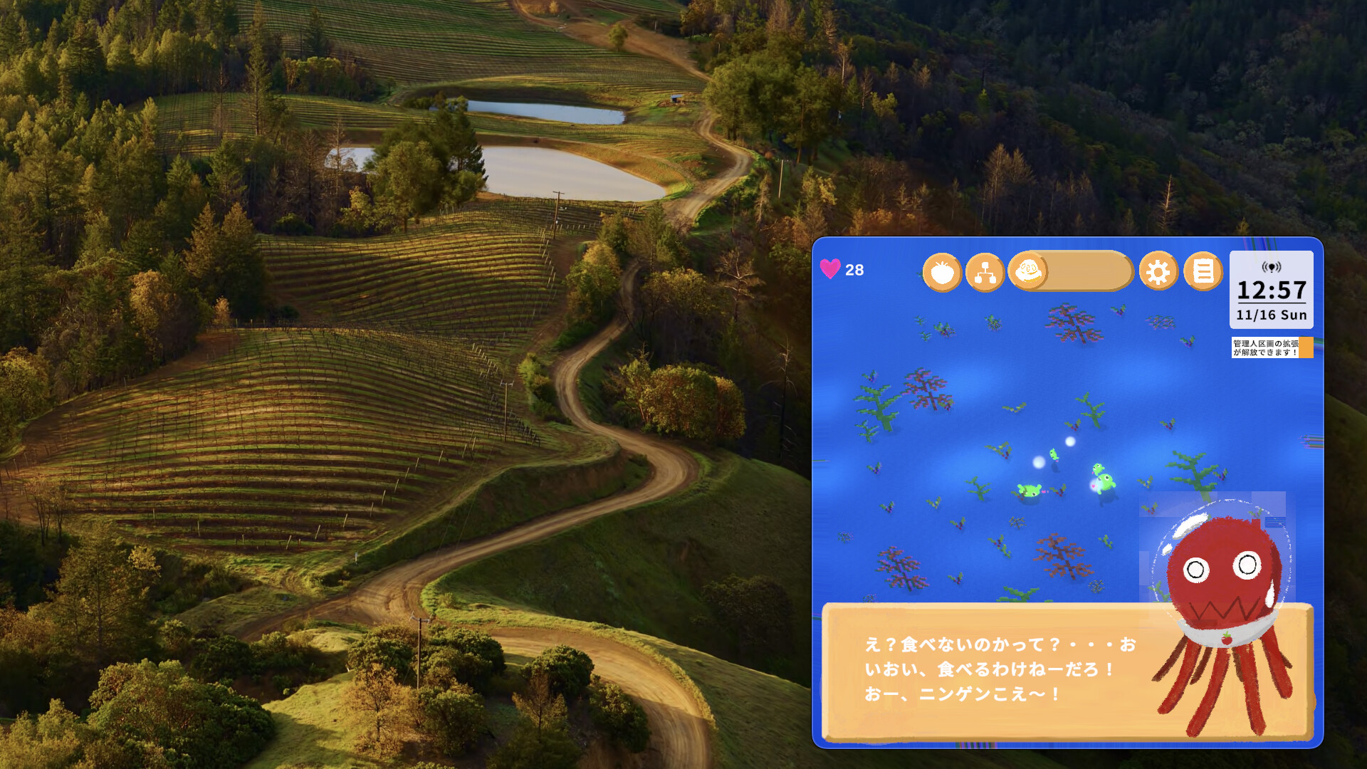 IDLE PET UFO - InHabit & Memo - screenshot #2