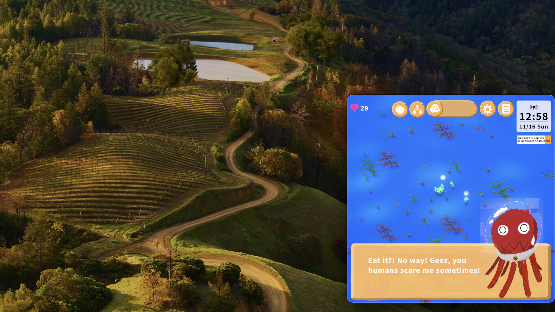 IDLE PET UFO - InHabit & Memo - screenshot #1