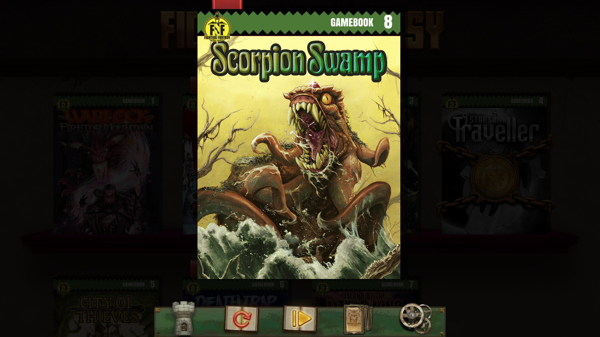 Scorpion Swamp (Fighting Fantasy Classics) Featured Screenshot #1