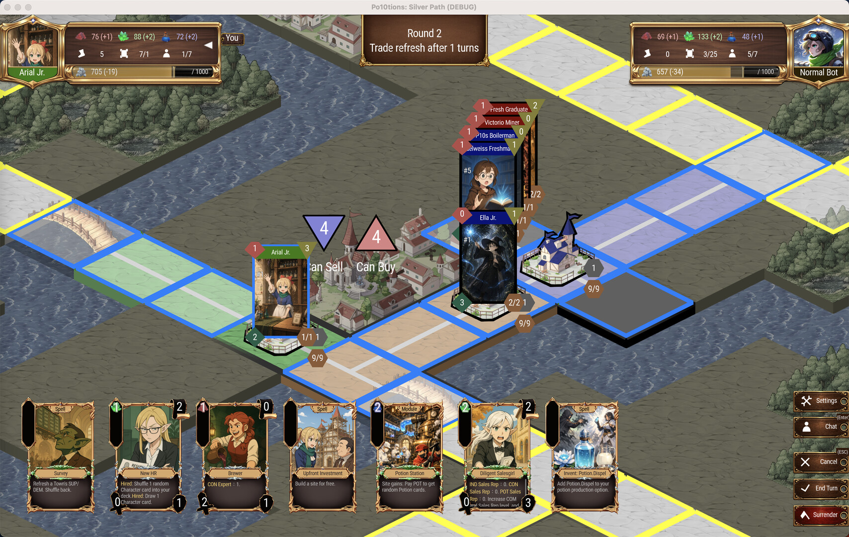 Po10tions: Silver Path screenshot #3