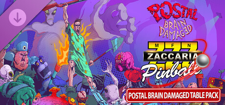 Zaccaria Pinball - POSTAL Brain Damaged Table Pack banner image