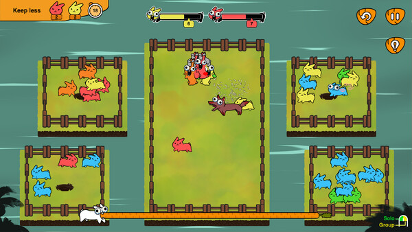Screenshot 3 of BunnyFlow - more gameplay footage