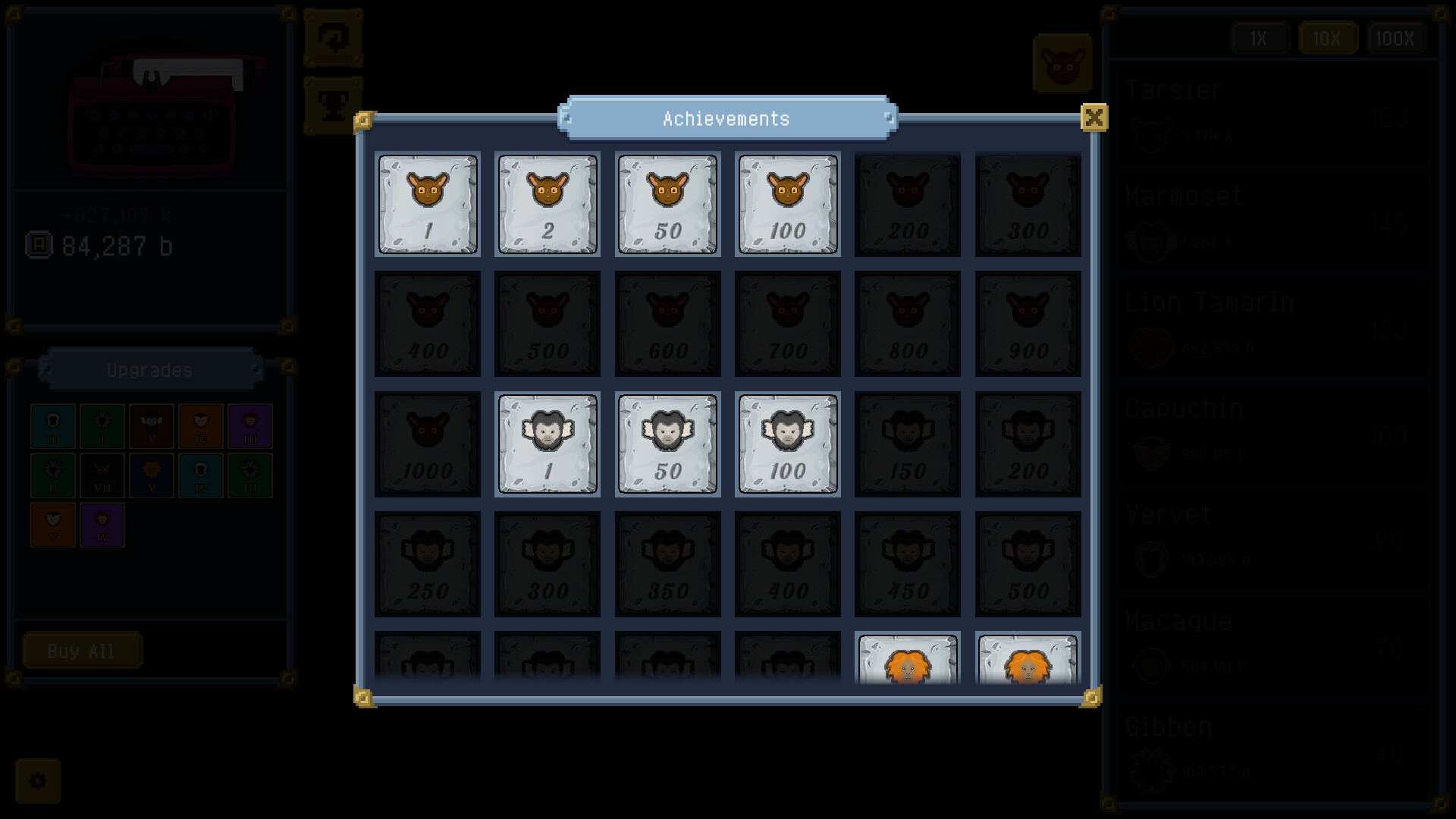 Infinite Monkey Clicker screenshot screenshot 6