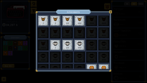 Infinite Monkey Clicker