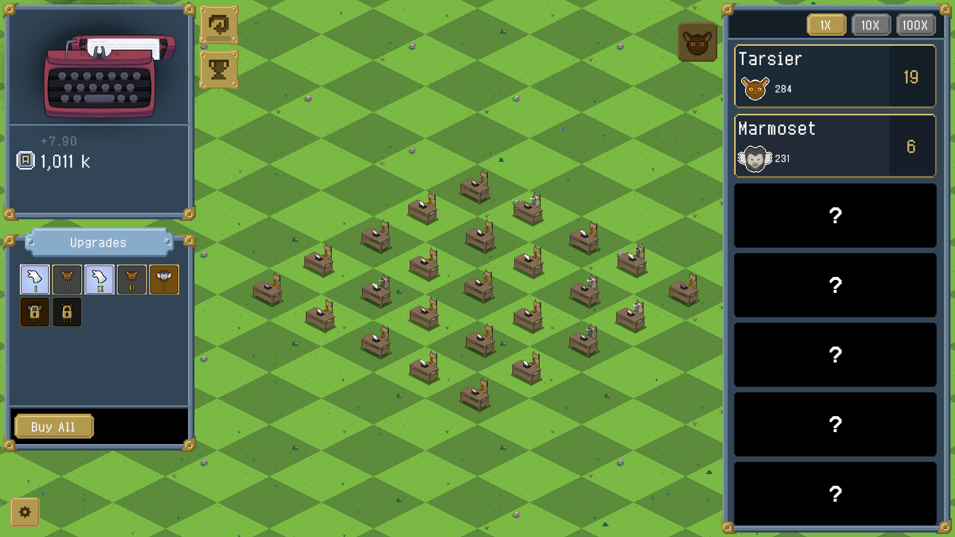 #2. Infinite Monkey Clicker (Steam) 由: White Flame