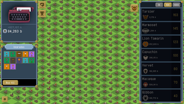 Infinite Monkey Clickerfor windows and Linux 1