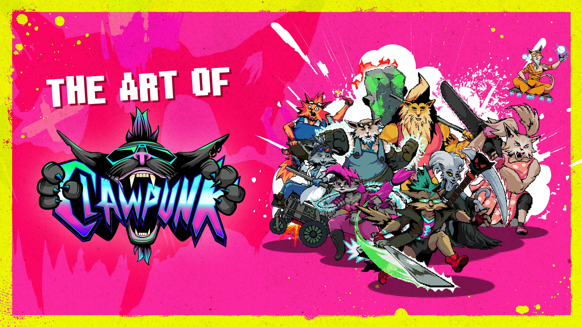 CLAWPUNK: Digital Art Book Featured Screenshot #1