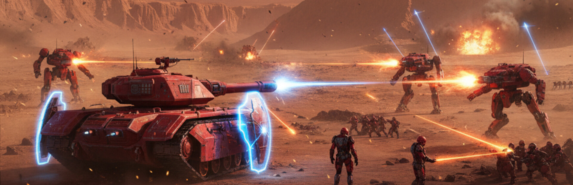 Mechastrike: Red War