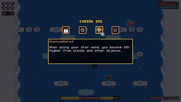 Screenshot of Super Shootin Star