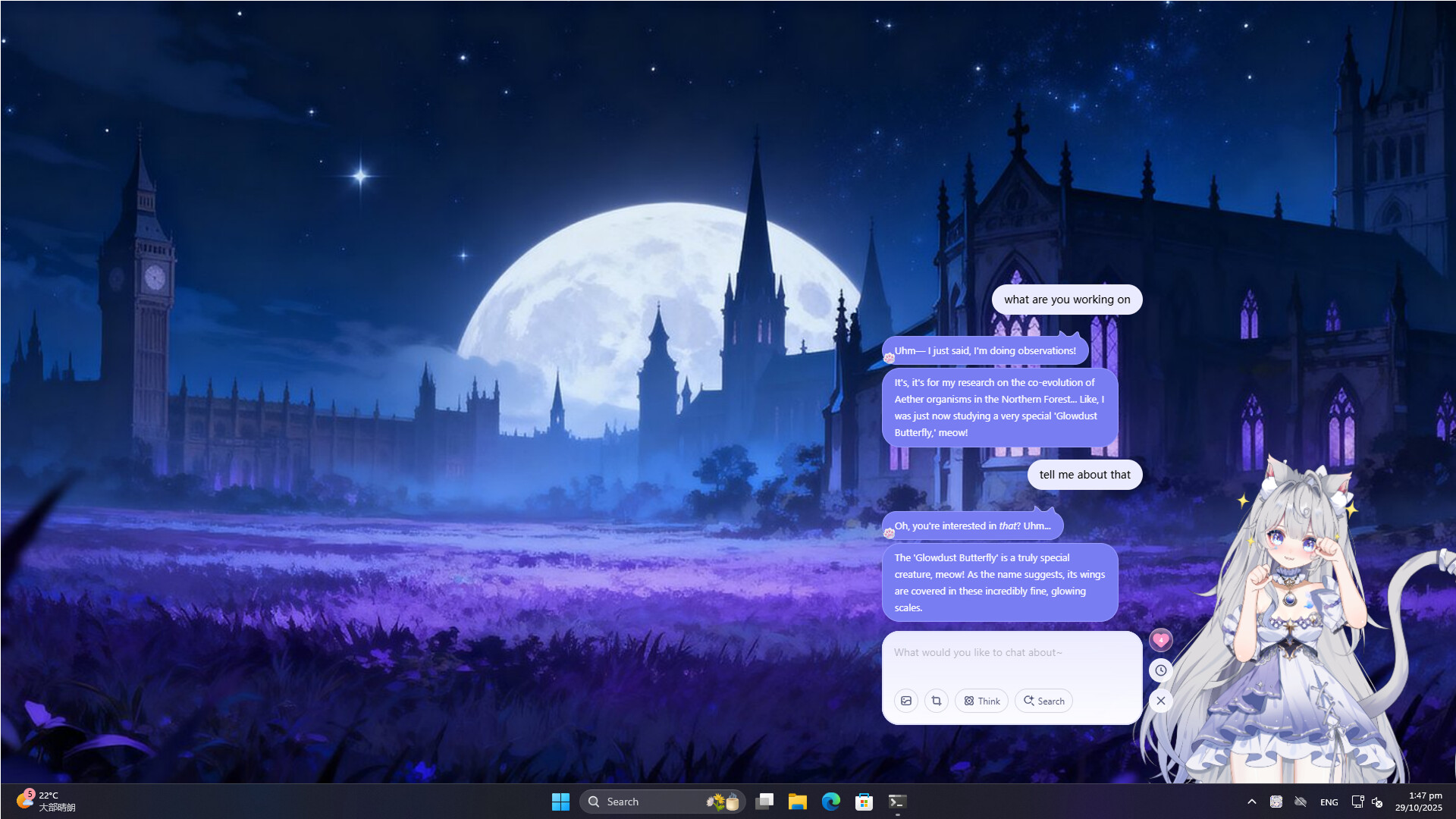 Molili AI Friends: Your AI Desk Pal screenshot #1