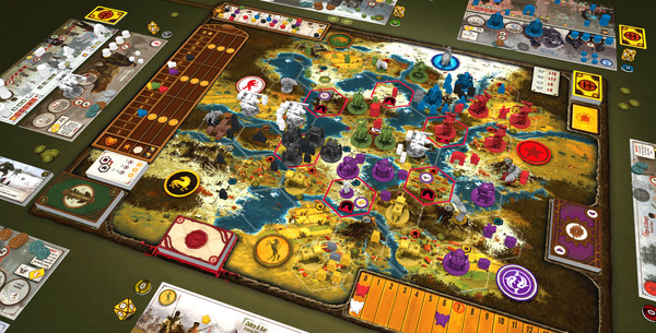 Tabletopia - Scythe: The Wind Gambit + Invaders from Afar