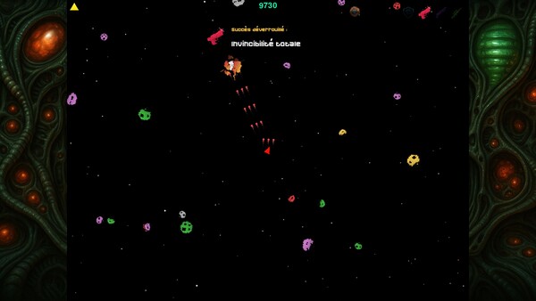Скриншот из ASTEROIDS
