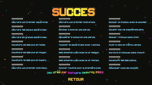 Скриншот из ASTEROIDS