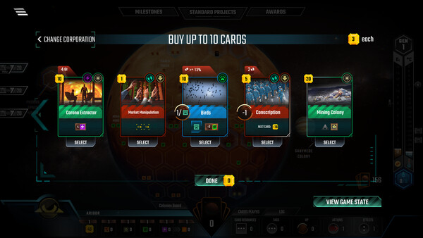 Terraforming Mars - Colonies