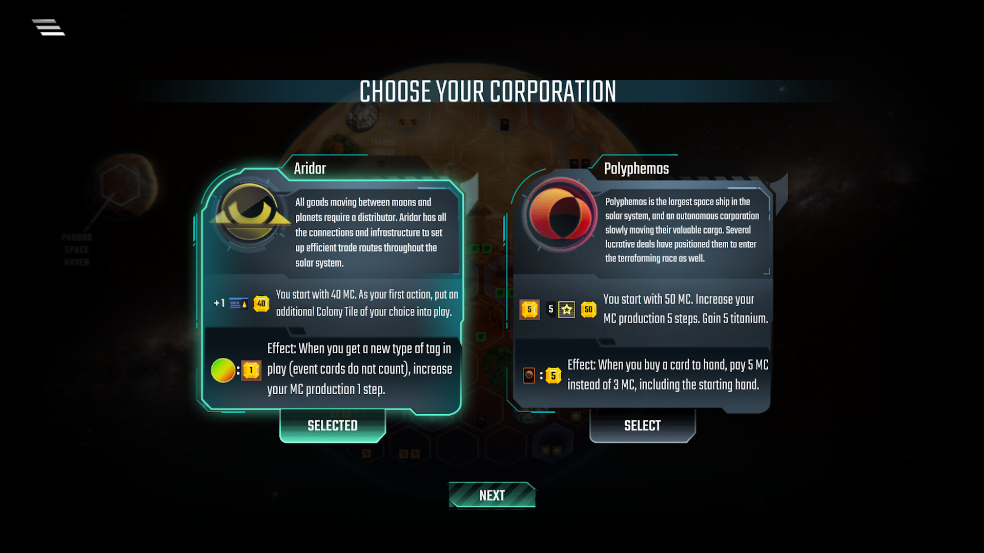 Terraforming Mars - Colonies Featured Screenshot #1