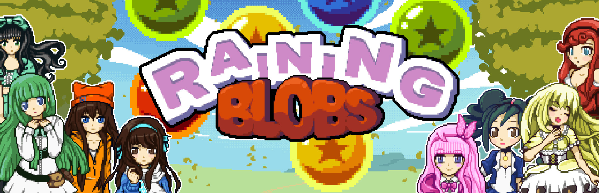 Raining Blobs