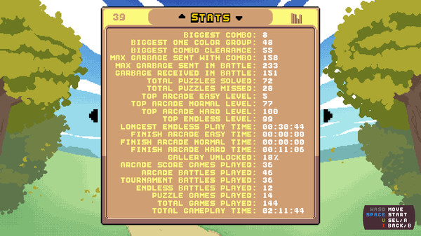 Raining Blobs Screenshot