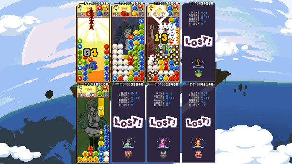 Raining Blobs Screenshot