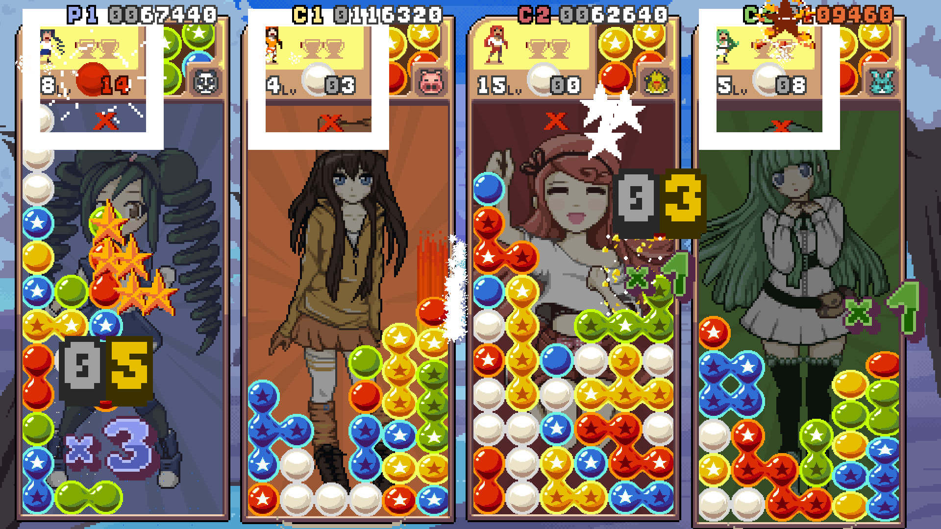 Raining Blobs screenshot #1