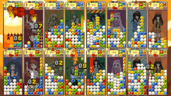 Raining Blobs Screenshot