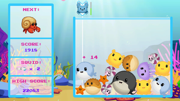 Screenshot of Ocean Pop! : Calypso Collision