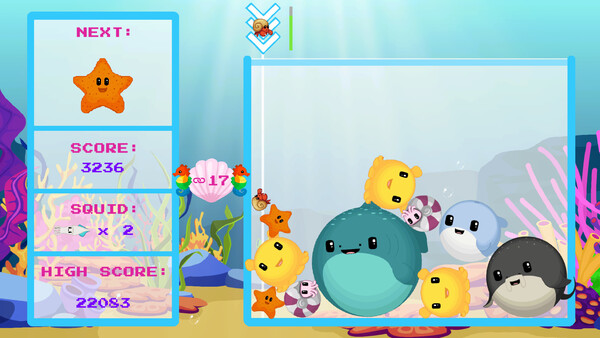 Screenshot of Ocean Pop! : Calypso Collision