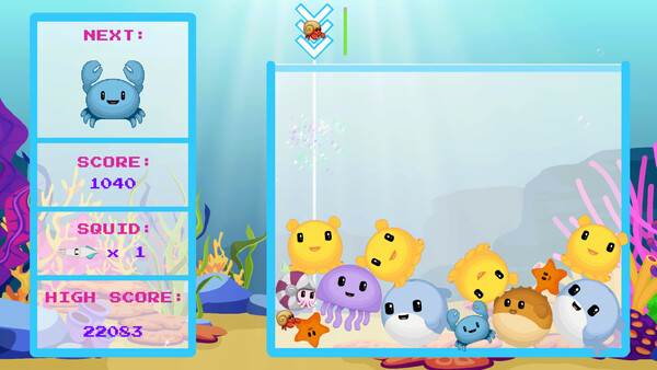 Screenshot of Ocean Pop! : Calypso Collision