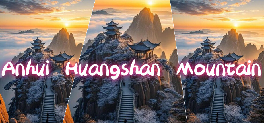 Anhui Huangshan Mountain header image