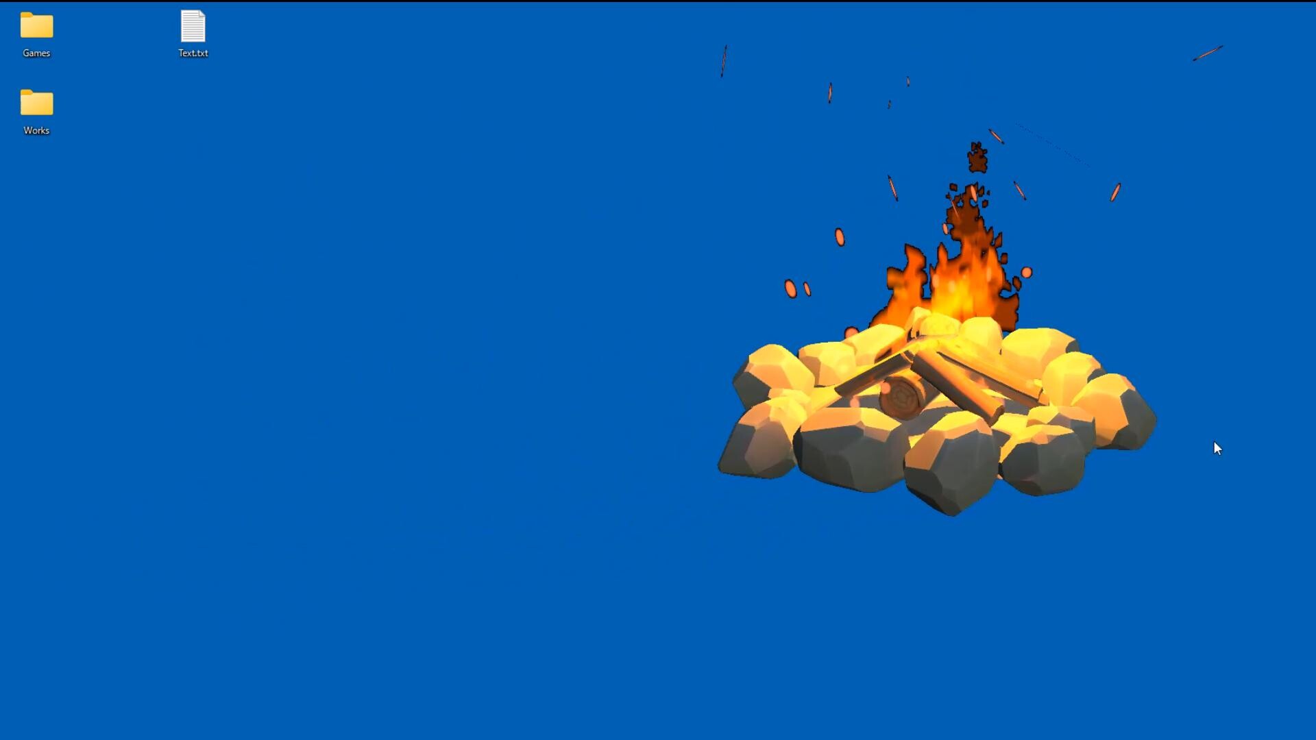 Bonfire (Desktop Mascot) screenshot #1