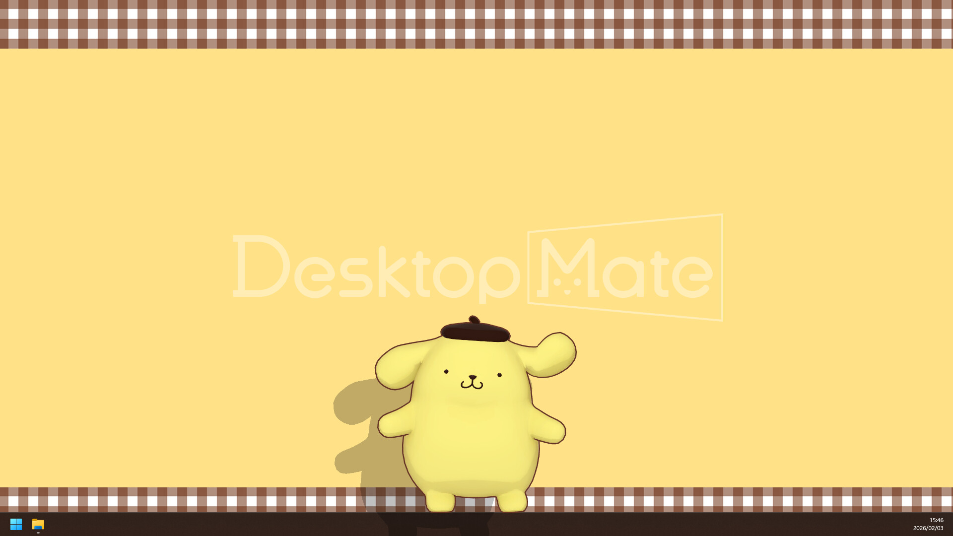 Desktop Mate POMPOMPURIN DLC