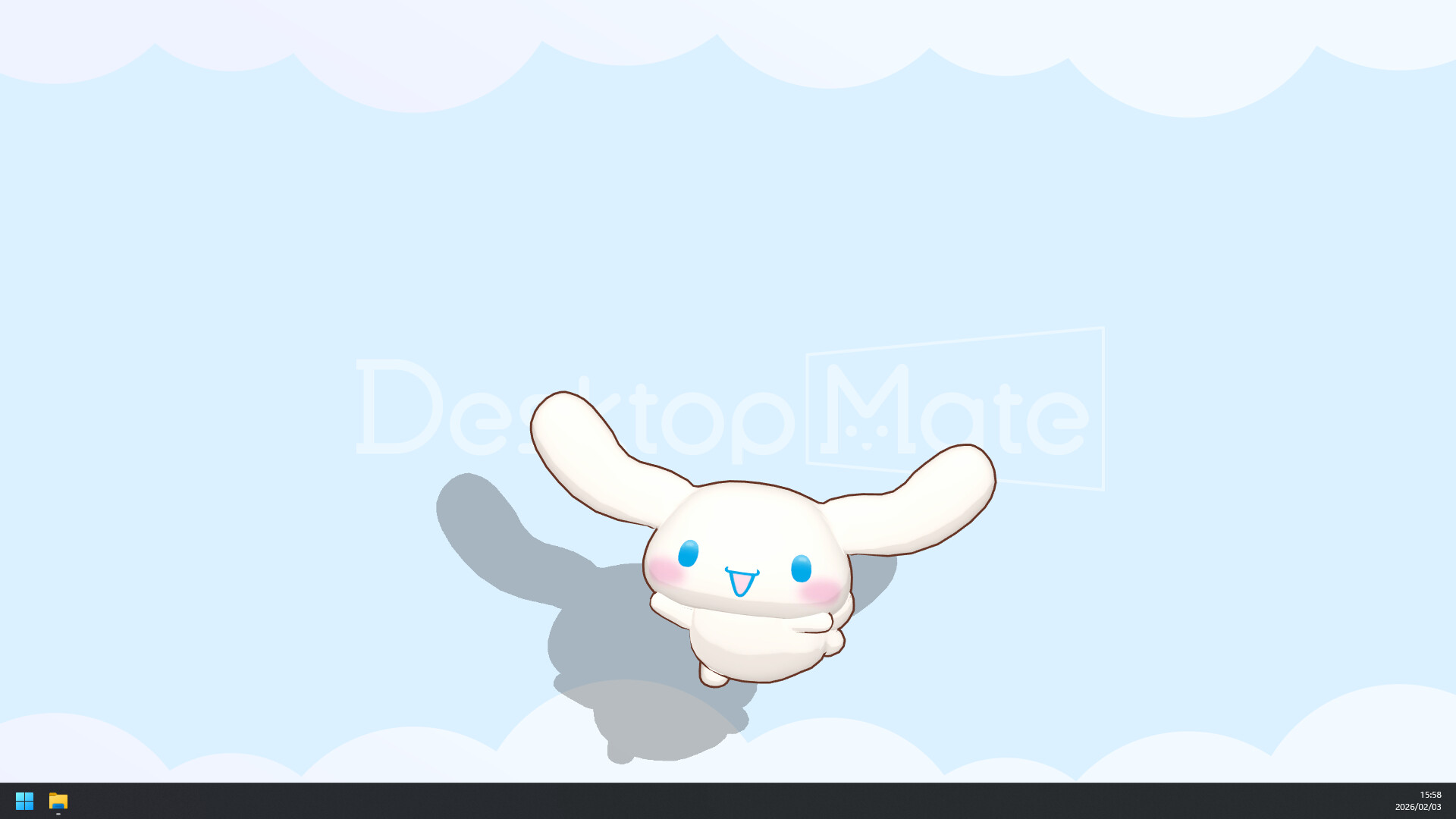 Desktop Mate CINNAMOROLL DLC Featured Screenshot #1