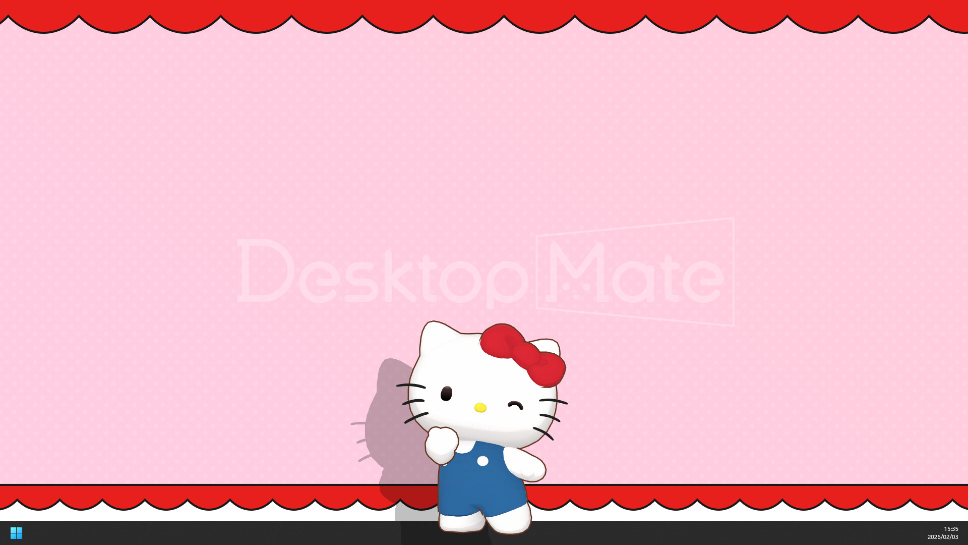 Desktop Mate ハローキティ DLCのスクリーンショット 1