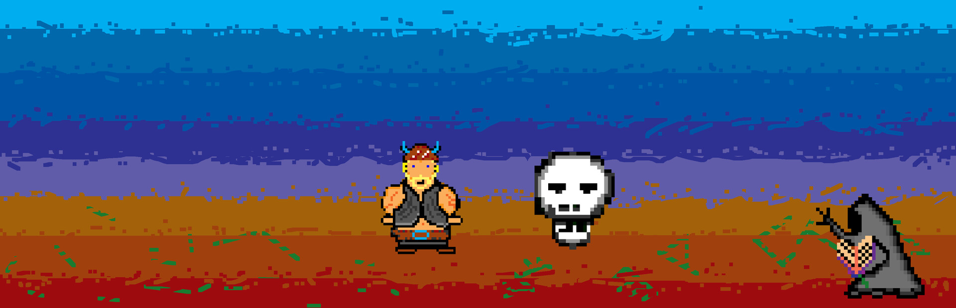 Hrolfr VS Evil Skulls