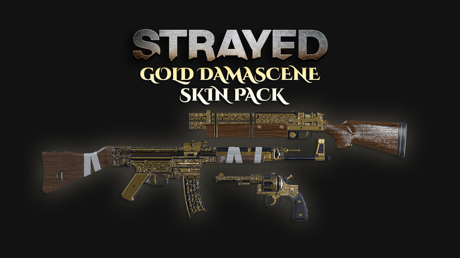 Strayed - Gold Damascene Skin Pack Featured Screenshot #1