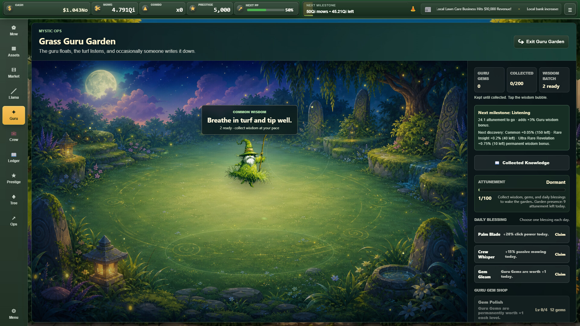 Lawn Care Clicker Deluxe screenshot 4
