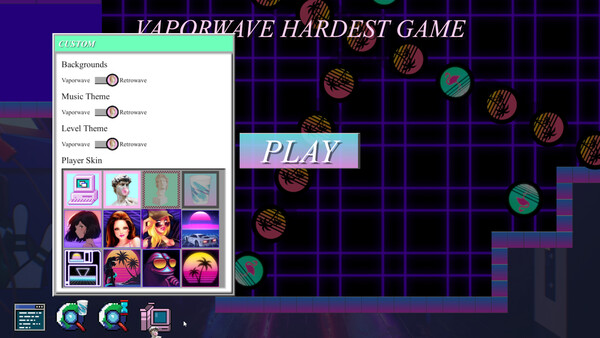 Vaporwave Hardest Game - Retrowave Edition
