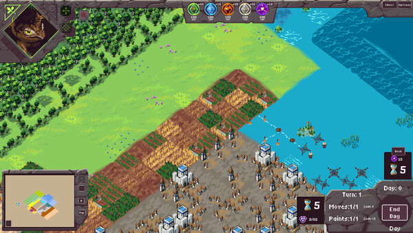 Screenshot of Tetra Form gameplay showing in-action mechanics