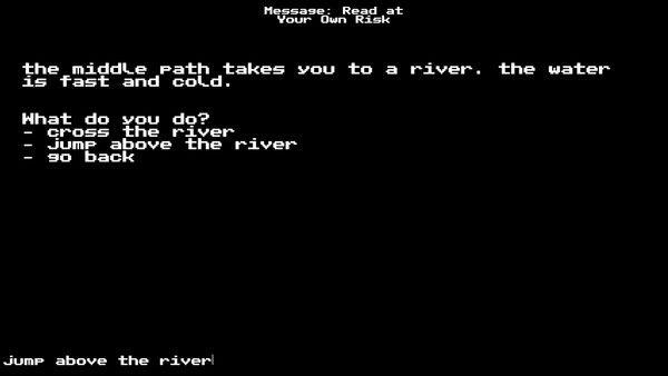 Message: Read at Your Own Riskfor windows and Linux 1