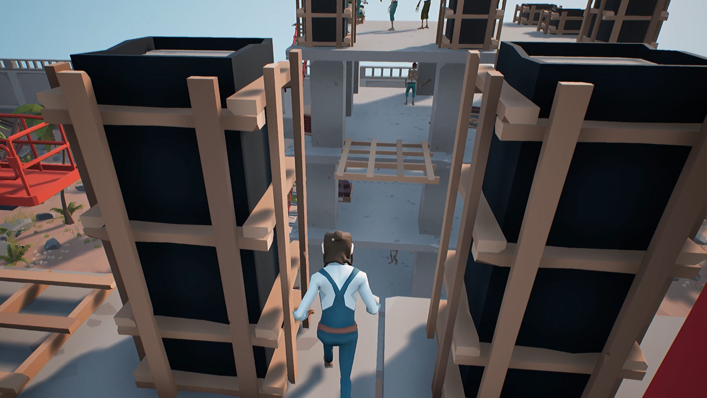SurrounDead Poly Construction - Imagem de Fundo do Jogo