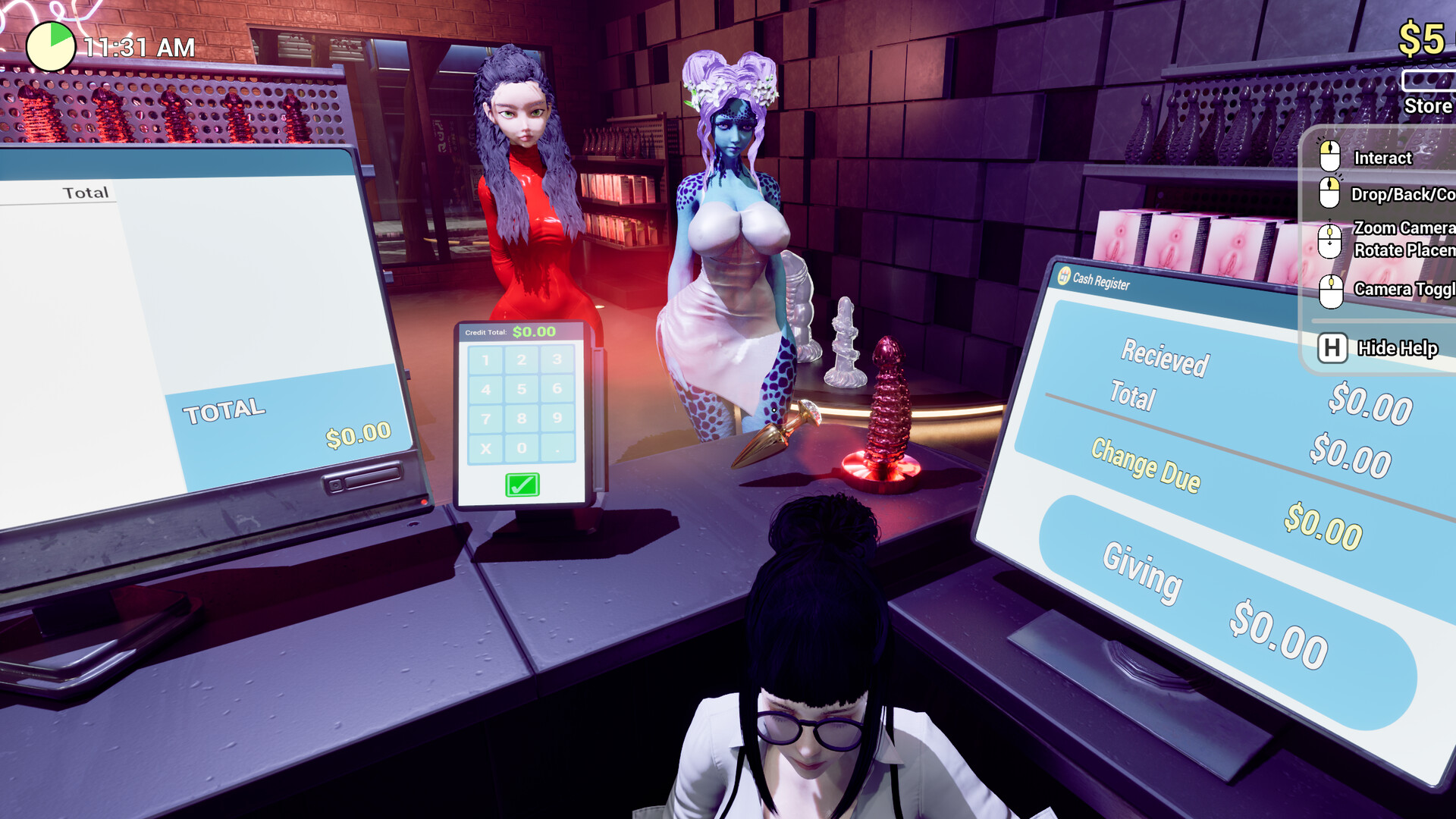 Sex Shop Simulator: X-RAY DESIRE screenshot #4