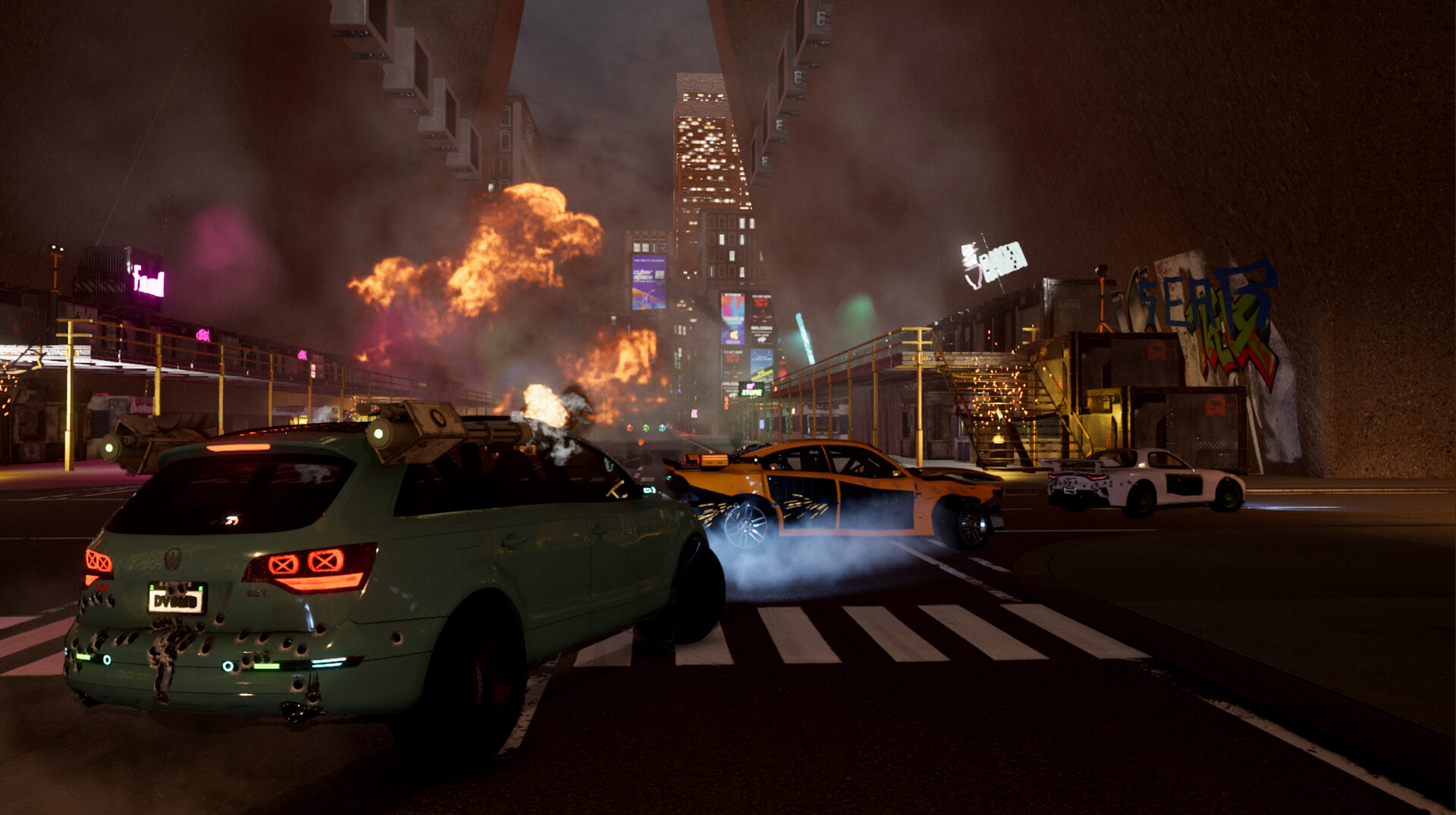 DIVEBOMB: Weaponized Racing screenshot #2