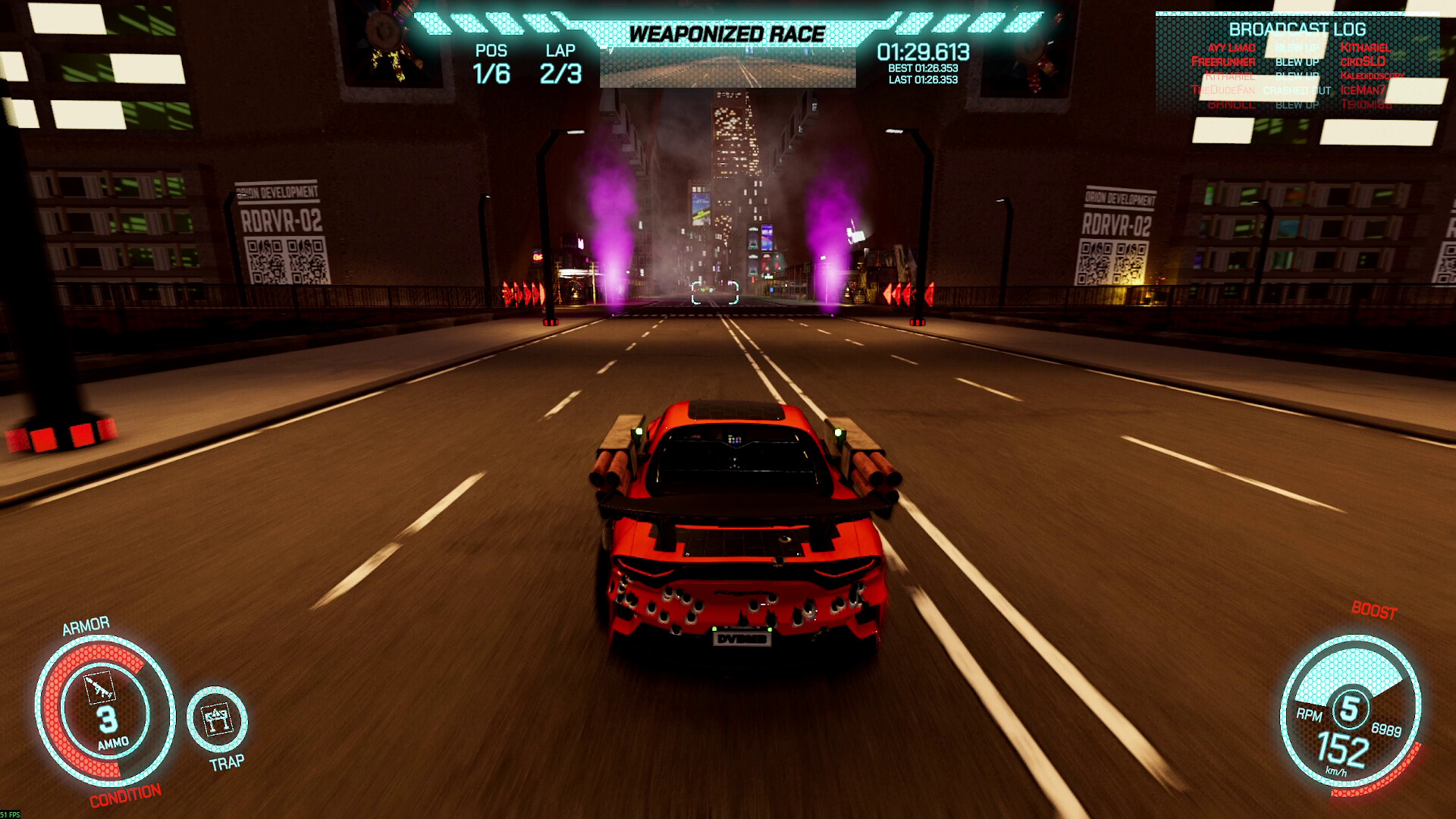 DIVEBOMB: Weaponized Racing screenshot 3