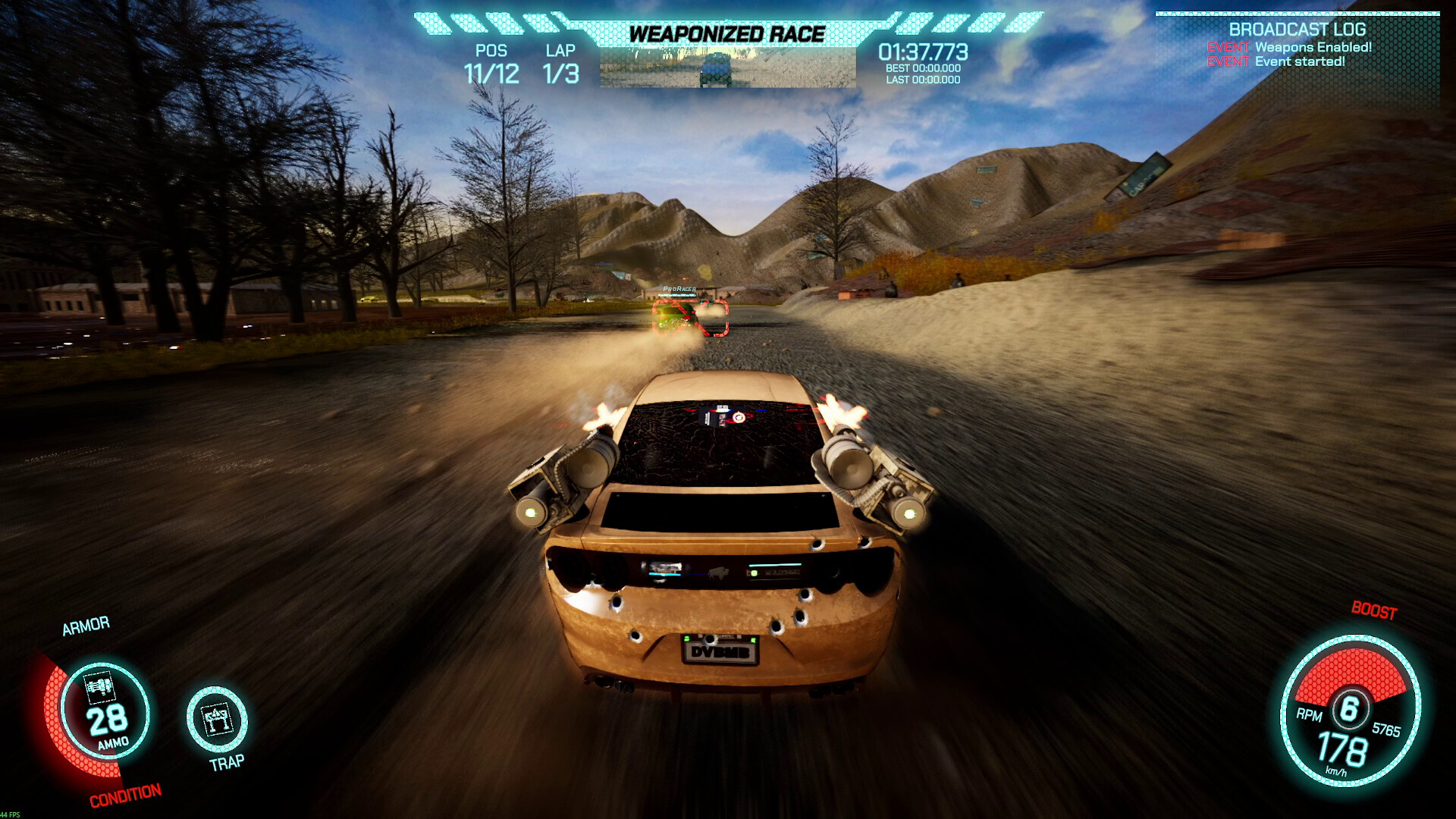 DIVEBOMB: Weaponized Racing screenshot 1