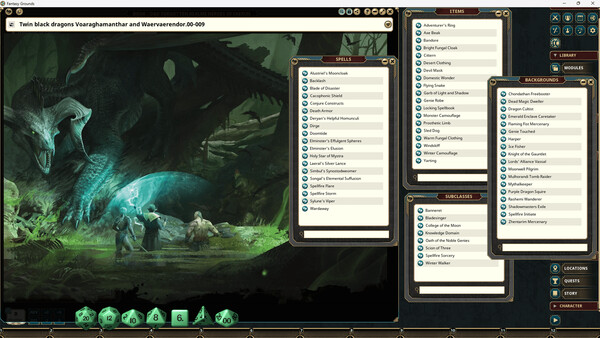 Fantasy Grounds - Dungeons & Dragons Forgotten Realms Heroes of Faerun screenshot 6