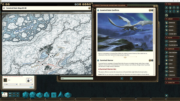 Fantasy Grounds - Dungeons & Dragons Forgotten Realms Adventures in Faerun